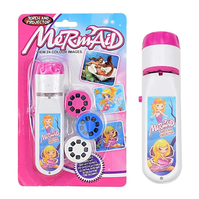 Kids' Story Projector Flashlight with Educational Patterns