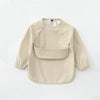 Waterproof Long-Sleeve Art Smock Bib for Toddlers