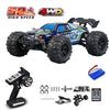 Brushless 4WD Monster Truck RC Car with LED Headlights and accessories