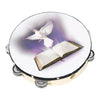 Professional Wooden Tambourine with Double Row Jingles