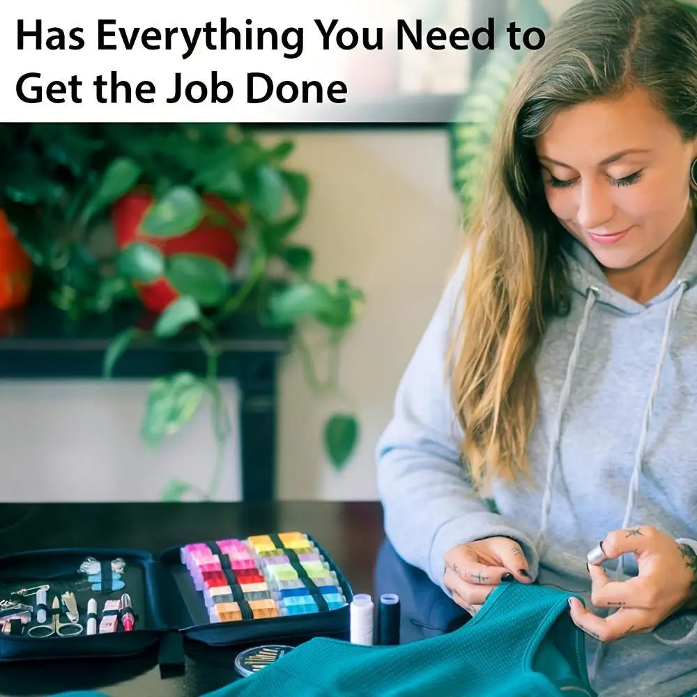 Portable Multifunctional Sewing Kit with Essentials