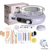 Compact Pottery Wheel Craft Kit with Tools and Paints
