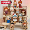 A display of Hirono Sanctuary Series collectible figurines, including various characters and accessories.