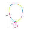 Unicorn Party Activity Kit with Bracelets, Rings, Tattoos, Stickers, and Puzzle