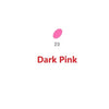 A pink oval shape with the number 23 and the text Dark Pink.
