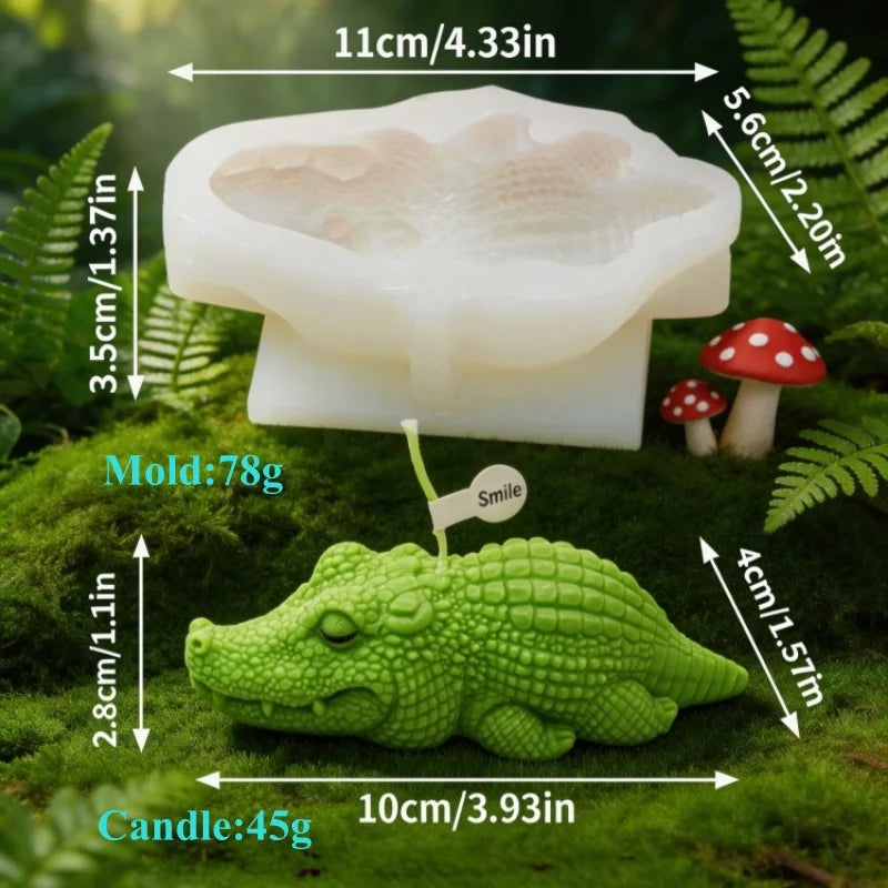 Cute Animal Silicone Mold Set for Candles and Soap Making