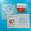 Fall Harvest Pumpkin Embroidery Kit for Adults