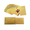 24K Gold Metallic Waterproof Playing Cards