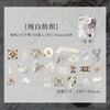 Vintage Alchemy Washi Sticker Pack – 50 Unique Metal-Inspired Designs for DIY Crafts