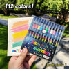 Glitter Art Markers – Metallic Paint Pens for DIY Crafts & Card Making