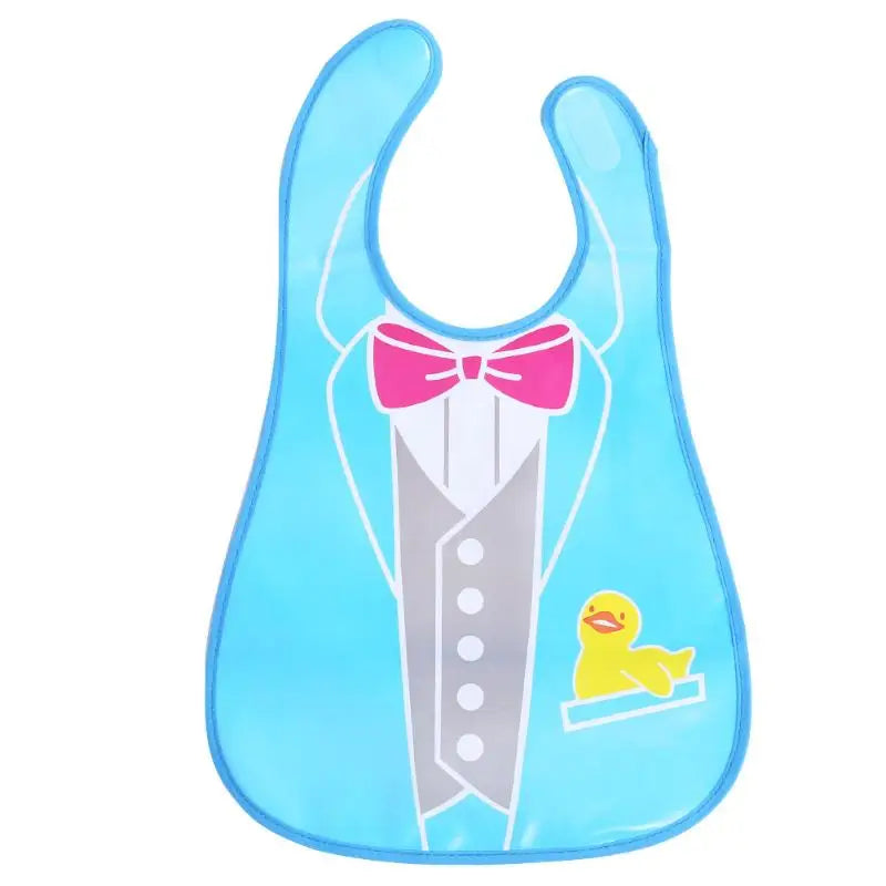 Baby Feeding Bib with Catch Pocket