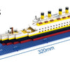 Micro Building Block Titanic Ship Model Kit for Adults and Teens