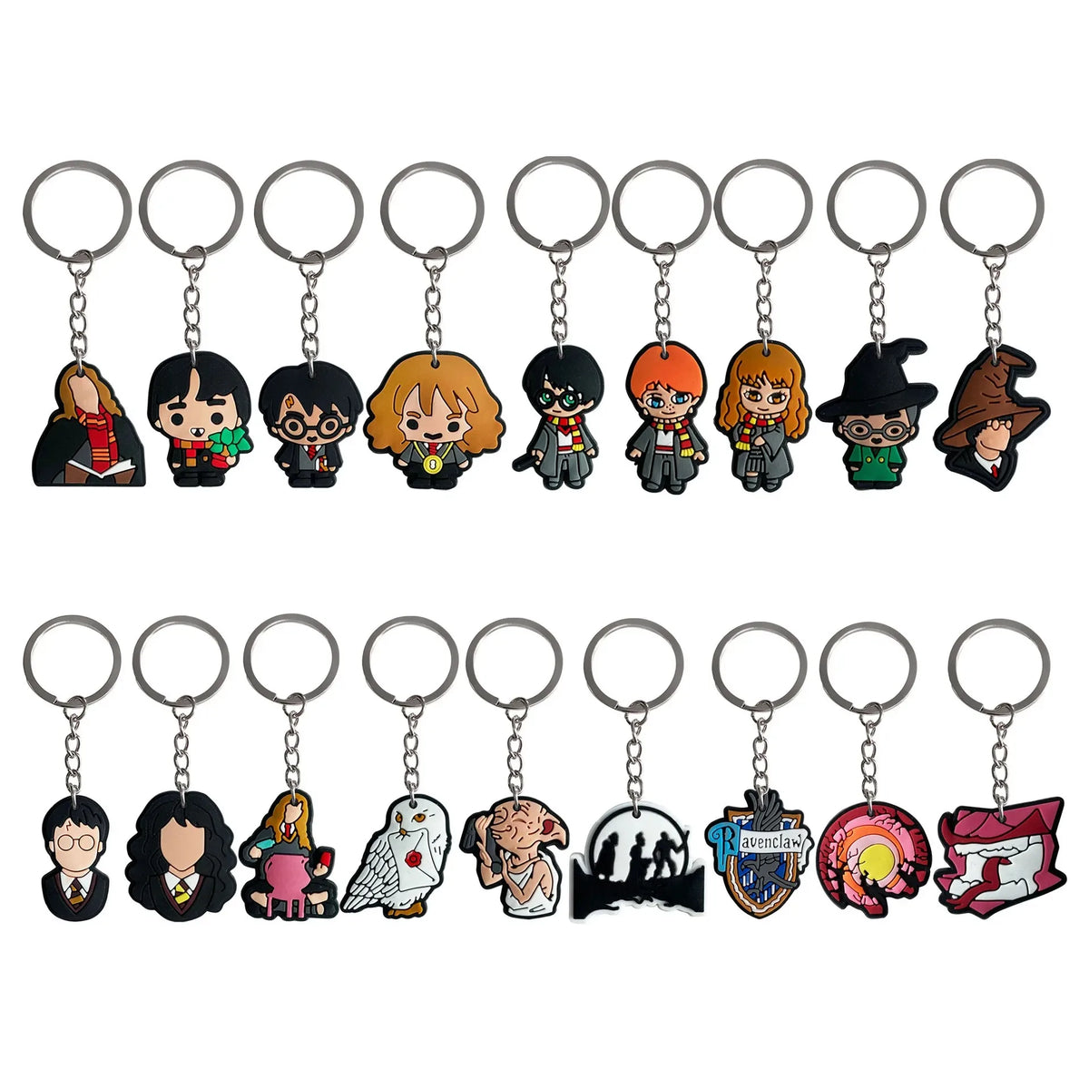 Cartoon Themed Kids Party Decoration Set with Face Stickers, Gift Bags & Slap Bracelets