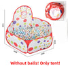 Foldable Spaceship Tunnel Playhouse for Toddlers with Carry Bag