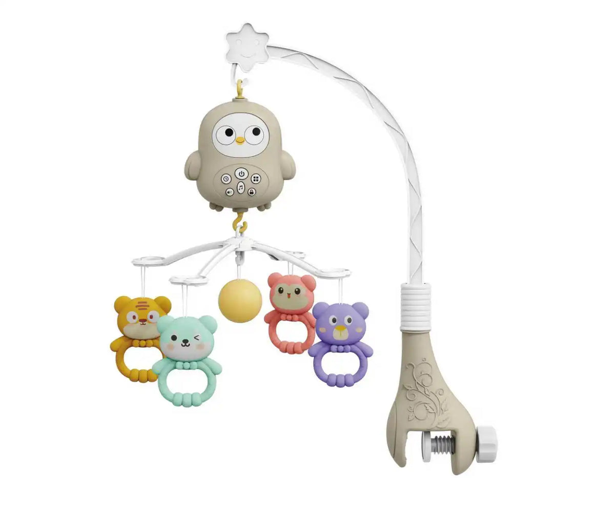 Baby Crib Mobile with Lullabies, Projector & Remote