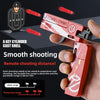 Compact Alloy Folding Blaster Pistol with Soft Bullets