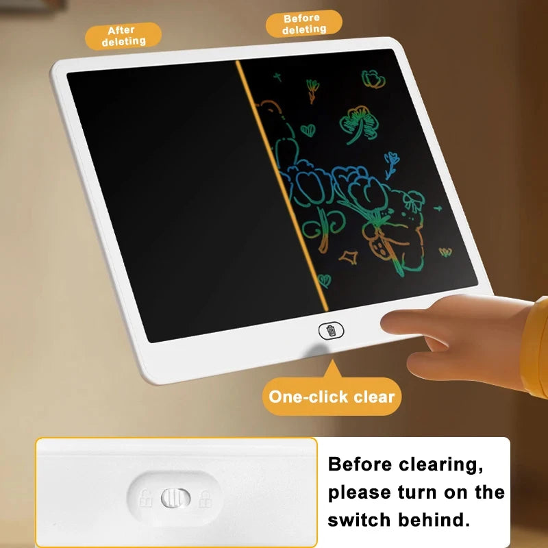 16-Inch LCD Writing Tablet for Kids (2-Pack)