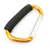 Heavy-Duty Aluminum Carabiner Stroller Hooks for Bags and Purses