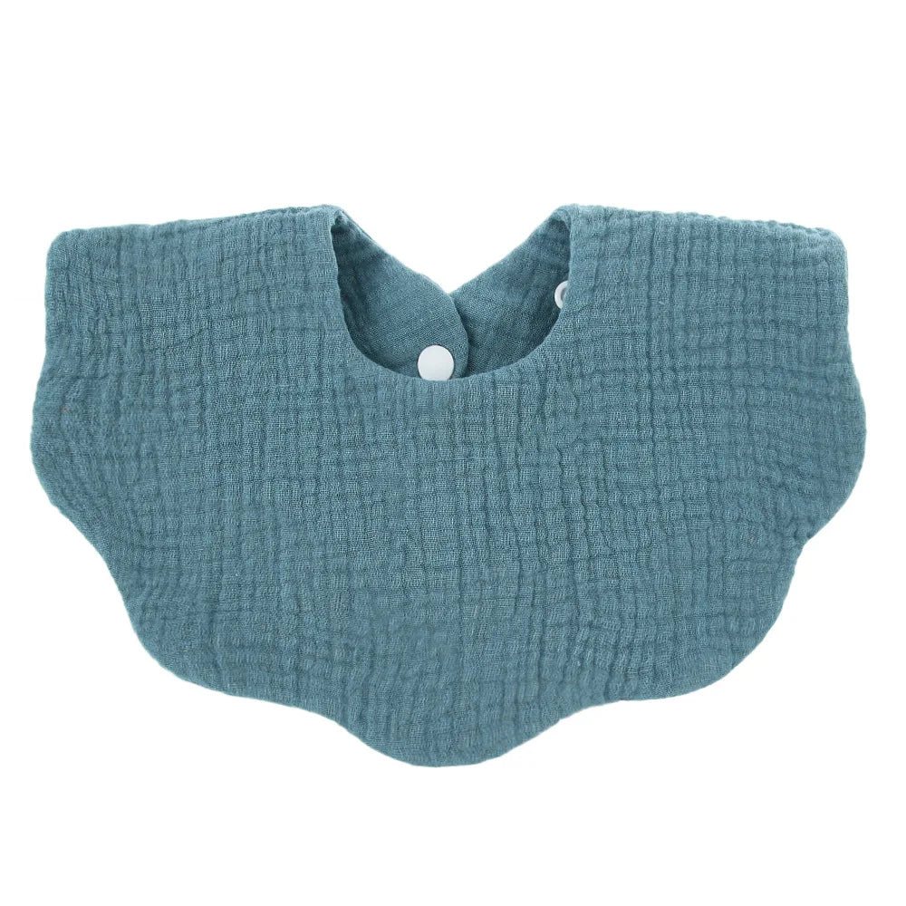 Organic Cotton Bandana Drool Bibs for Babies – 360° Absorbent, Unisex