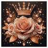 Flower Diamond Art Painting Kit for Beginners, Partial Drill