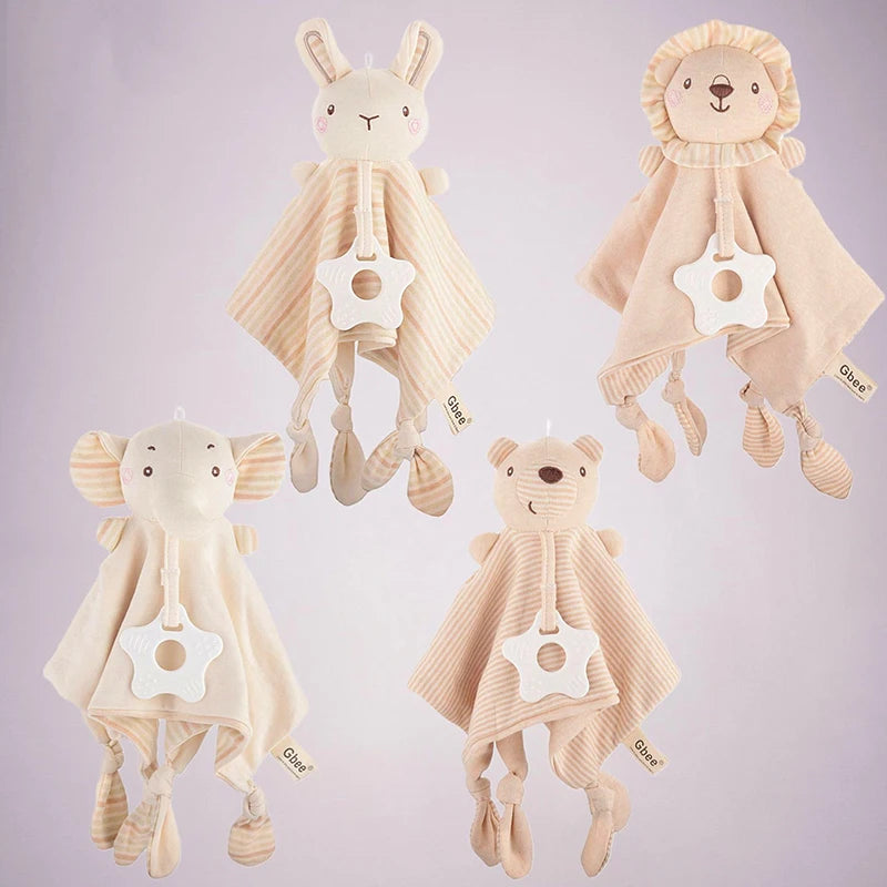 Cuddly Elephant Baby Comforter with Teether & Rattle