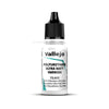 A glass dropper bottle of Vallejo Polyurethane Ultra Matt Varnish