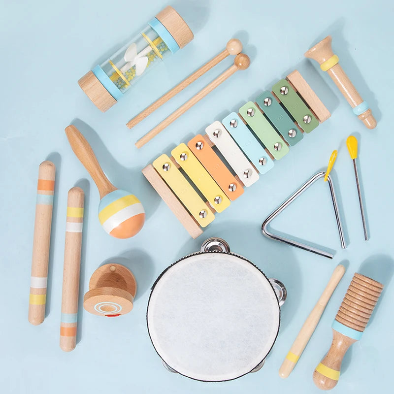 Wooden Montessori Music Set for Kids