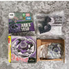 A box and plastic bag containing a Metal Fight Collectible figure of Aries 1450D