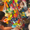 Glowing Marble Run with Motorized Elevator – 236-Piece STEM Building Set for Kids