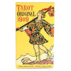 A vintage tarot card featuring a figure in ornate clothing and a staff, with the text TAROT ORIGINAL 1909.
