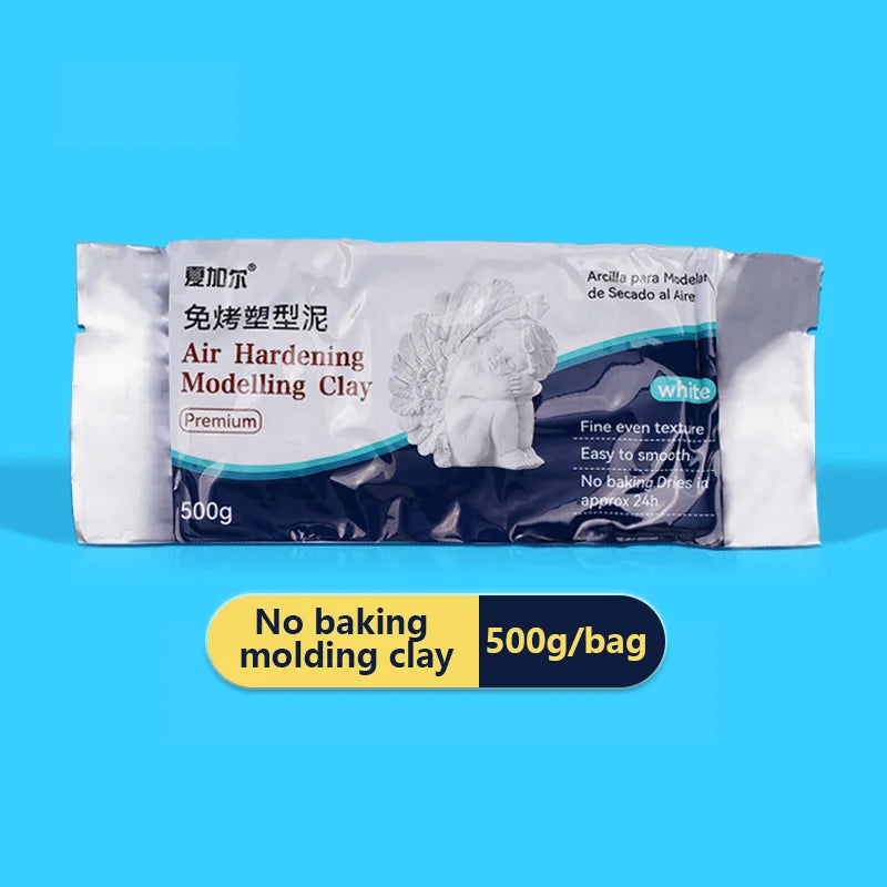 Creative Air-Dry Clay Craft Kit for Handmade Art Projects