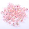 8mm Glass Watermelon Loose Beads for Jewelry Making (50-Pack)