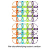 Pull-String Flying Saucer Launcher Toy for Kids