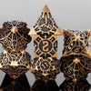 Metal Polyhedral Dice Set for Tabletop RPGs