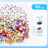 Acrylic Alphabet Letter Beads Kit for Jewelry Making