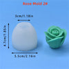 3D Tulip Flower Silicone Mold for Candle and Soap Making