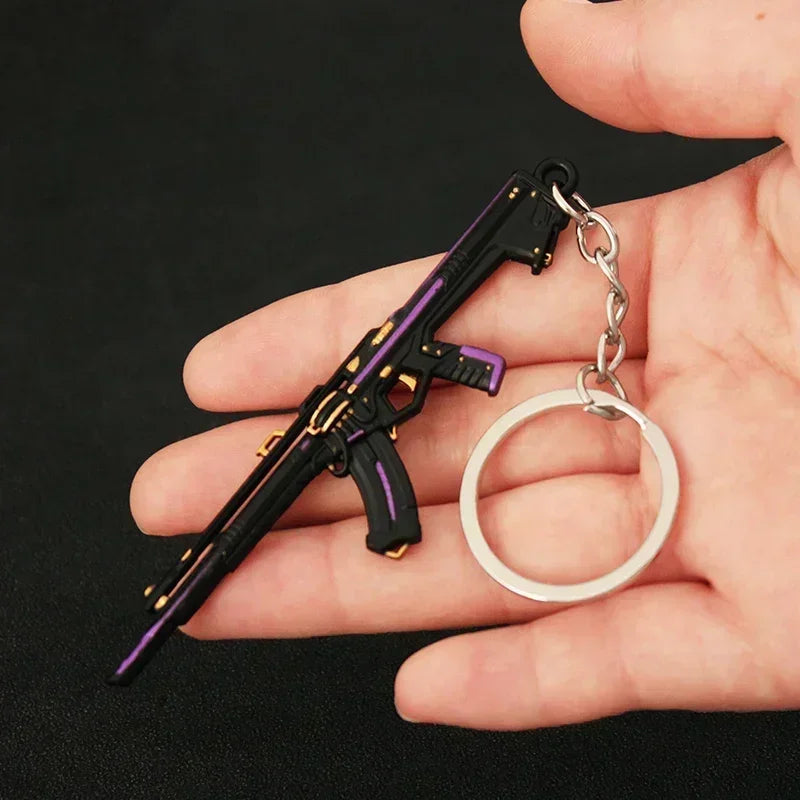 Valorant Reaver 2.0 Karambit Metal Keychain