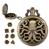 Octopus Pocket Watch Dice Set with Chain