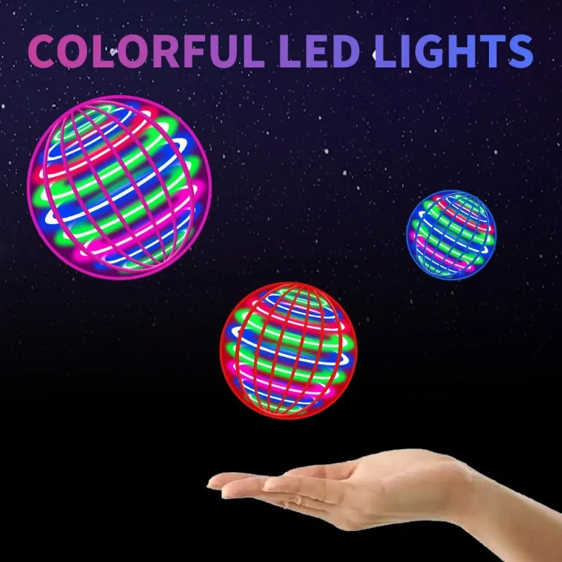 Flying Spinner UFO Ball with LED Lights
