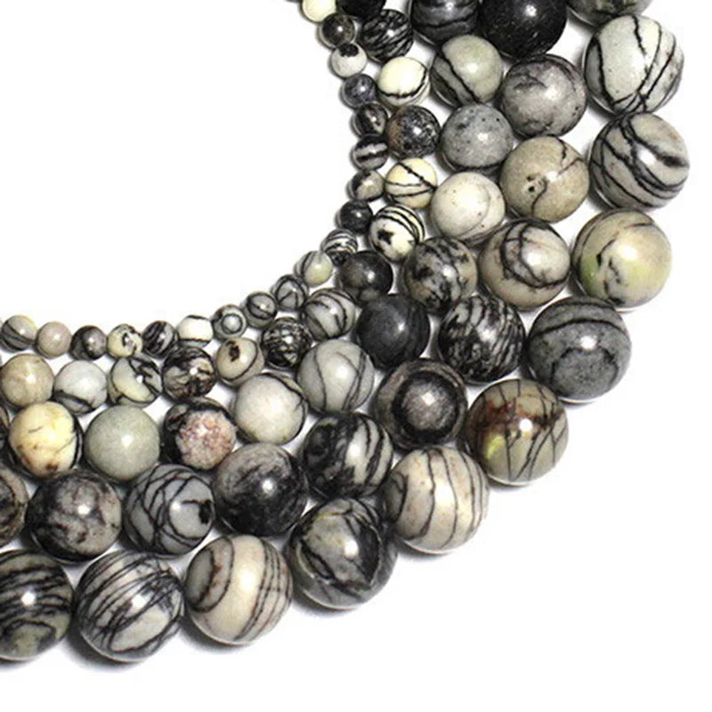 Natural Stone Beads for Jewelry Making - Lava, Tiger Eye, Agate & More
