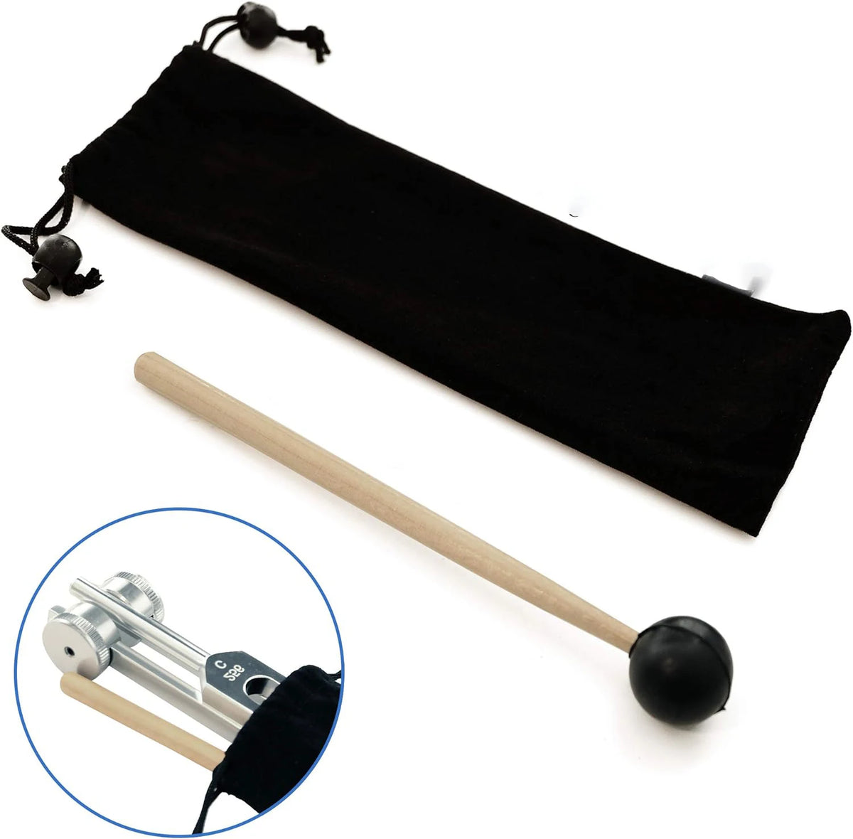 Weighted Bio-Acoustic Tuning Fork Set for Sound Healing and Stress Relief