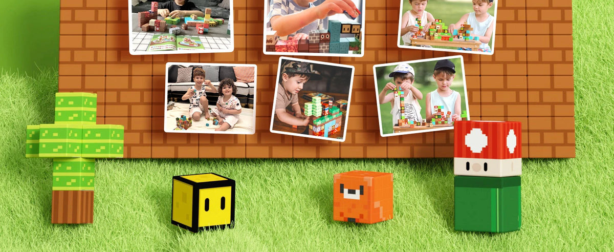 Magnetic Building Blocks Set for Kids – STEM Learning Toy
