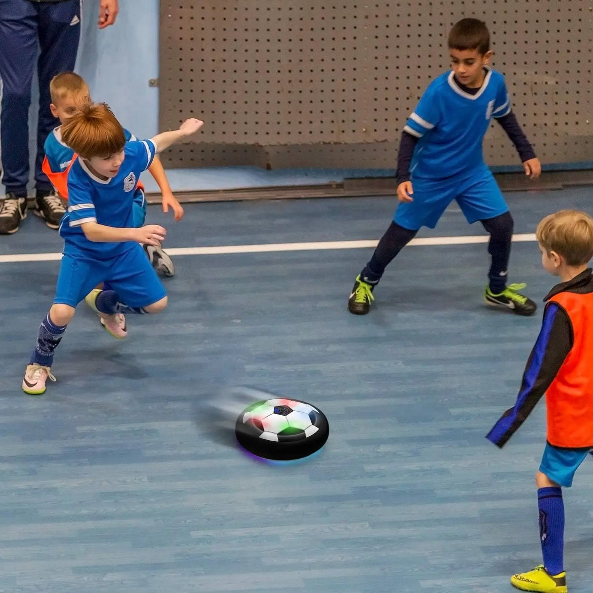 LED Hover Soccer Ball with Foam Bumper for Kids & Pets