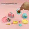 Miniature Pet Figurine Set for Dollhouse Play