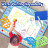 Magic Water Drawing Mat with Fluorescent Pens for Kids