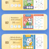 Reusable Magic Tracing Workbook for Kids with Pen and Eraser