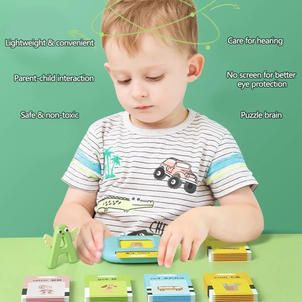 Interactive Talking Flashcard Learning Toy for Kids