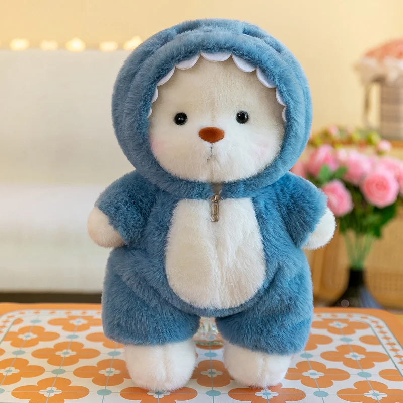 Adorable Suit-Wearing Plush Bear