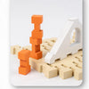 Natural Wooden Building Blocks Set for Toddlers