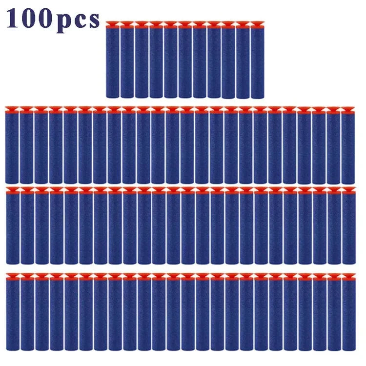 Soft Foam Dart Refills for Nerf Blasters – 7.2cm